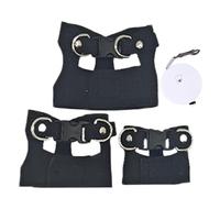 Arnés de Reptiles y Correa de Correa de Dragón Barbudo, Cuerda de tracción de Lagarto Cómodo - Arneses de Reptiles y Anfibios Cómodos para Geckos con, Lagartos