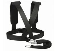 Arnés de Resistencia para Entrenamiento, Negro, Negro, Style to 2 | Cinturón Tracción, para Gimnasio, Entrenadores