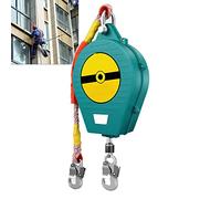 Arnes de Seguridad Anticaídas Retráctil 3-20m Cordón para Herramientas Retráctil con Gancho Anticaída Retráctil Bloque de Detención de Caída para Trabajos en Altura para Industria y Construcci