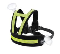 Arnés de seguridad para la motocicleta para niños con correas reflectantes: ajuste de los hombros ajustable y transpirable para niños, anti-arrastre, equipo antidrowscalusidad para viajar con los padr