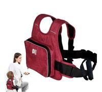 Arnés de seguridad para motocicleta infantil, arnés de seguridad para niños de tela Oxford con bolsa, cinturón de seguridad reflectante para niños, cinturón de seguridad anticaídas, arnés de viaje