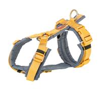Arnés de senderismo premium para perro - Color del Producto: Amarillo | Mediciones: 36-44 cm/15 mm