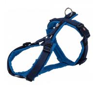 Arnés de senderismo premium para perro - Color del Producto: Azul | Mediciones: 70-85 cm/25 mm