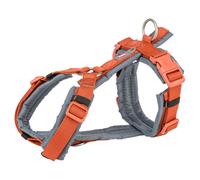 Arnés de senderismo premium para perro - Color del Producto: Naranja | Mediciones: 32-38 cm/ 13 mm
