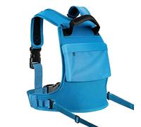 Arnés de snowboard para entrenamiento de esquí, 40 x 30 cm, kit de entrenamiento de snowboard para niños, niños y niñas, seguridad de esquí con mango de elevación y correa desmontable