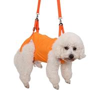 Arnés de Soporte para Perros, Arnés de Soporte para Escaleras y Elevación, Correa Flexible Transpirable de Ayuda para Caminar para Perros Mayores, Discapacitados, Entrenamiento y Actividades Exteriore