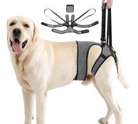 Arnés de soporte para perros - Soporte de movilidad de cintura ajustable, cómodo soporte para tela de buceo, diseño de asistencia para piernas traseras con soporte de liberación rápida | Correa de