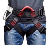 Arnés de techo de medio cuerpo - Arnés de escalada, Arneses de seguridad de medio cuerpo para exteriores | Equipo de cinturón de seguridad para montañismo al aire libre, escalada en roca, rescate, ope