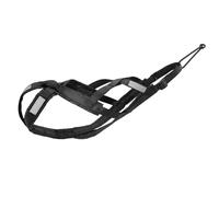 Arnes de Tiro para Perros Arnés for trineos de perros Arnés for trineos con tracción de peso for mascotas Arnés con espalda en X for perros grandes Husky Canicross Skijoring Scootering(Black,L)