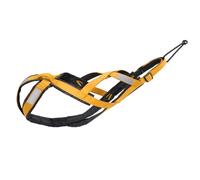 Arnes de Tiro para Perros Arnés for trineos de perros Arnés for trineos con tracción de peso for mascotas Arnés con espalda en X for perros grandes Husky Canicross Skijoring Scootering(Yellow,XL)