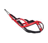 Arnés de trineo para perros para deportes al aire libre, ajuste ajustable para razas grandes, impermeable, correa de pecho para mascotas para correr y esquiar