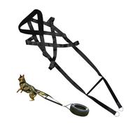 Arnés de trineo para perros para esquiar al aire libre, cinturón de tracción de peso resistente para perros grandes, chaleco de entrenamiento para perros, chaleco de entrenamiento resistente para uso