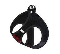 Arnés de verano para perro con estampado de rosas de rocío, chaleco suave y ligero, arnés transpirable para mascotas reflectante para caminar fácilmente