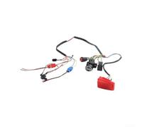 Arnés eléctrico con interruptor hacia adelante y hacia atrás | Soporta 6 V, 12 V, 24 V, incluye arnés de cableado e interruptor, para modificaciones de bricolaje, compatible con varios