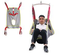 Arnés Elevación Paciente Cuerpo Completo, Cinturón De Elevación De Pacientes Con 4 Puntos De Eslinga Y Empuñaduras Adicionales, Para Enfermería, Ancianos, Discapacitados, Carga De 230 Kg,L