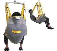 Arnés Elevador Arnés Elevador Para Pacientes - Cinturón De Transferencia De Cuerpo Completo Correa Elevadora De Pacientes Ayuda Para Ir De La Cama A La Ducha Baño Inodoro Para Discapacitados(L)