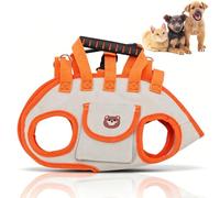 Arnés Elevador para Perros, Bolsa Tipo Hamaca Transpirable para el Cuidado de Mascotas y Viajes, Mochila arnés Elevador para Perros pequeños y medianos para Uso al Aire Libre (S)
