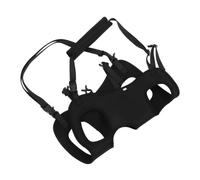 Arnés Elevador para Perros Grandes Asa, Soporte Ajustable | Chaleco de Soporte en Oxford Negro, Ajuste Cómodo, para Rehabilitación y Entrenamiento de Perros