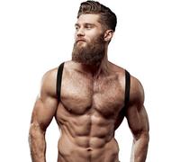 Arnés en ecopiel para espalda hombre