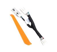 Arnés en línea Start Stop 2019-2022, cable de derivación Plug and Play, pieza de módulo de cableado de 16, 8 cm, disposición de 2 enchufes, botón de apagado requerido Uso del arnés de derivación Start