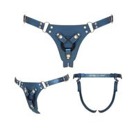 Correa-ajustable para dildo - XS a XXL (azul)