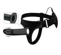 Arnés Hueco con Pene Negro - Vibración y Potencia | noestabu.com