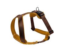Arnés Hunter para perros, de nailon/neopreno, marrón, 81-100