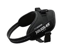Arnés Julius-K9 IDC® Power negro para perros - Talla Mini