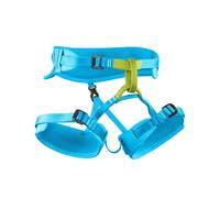 EDELRID Kids Finn III - Arnés de escalada azul, XS