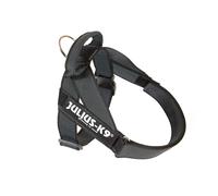 Arnés JULIUS-K9 IDC Cinta Engomada Negro para Perros Talla 1
