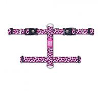 Arnés Leopardo rosa para perro - Max & Molly - Tamaño: L