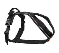 Arnés Line Grip Non-Stop Dogwear Negro Con Asa Para Perro