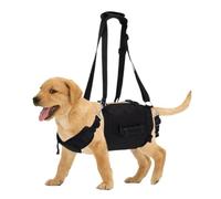 - Arnés - Material de poliéster reforzado, chaleco para perros sin asfixia, soporte de correa ajustable, control de tracción fácil, comodidad acolchada | Perros pequeños, medianos y grandes, Wa