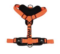 Arnés Nayeco X-TRM Cronos Neon Flash naranja - Acolchado en H para mayor comodidad y seguridad