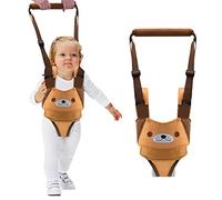 Arnés para andador, Asistente para caminar para bebés Ayudante para niños pequeños Caminata segura Cinturón de seguridad transpirable para niños, bebés (Transpirable, amarillo)
