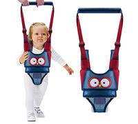 Arnés para andador, Asistente para caminar para bebés Ayudante para niños pequeños Caminata segura Cinturón de seguridad transpirable para niños, bebés (Transpirable, azul)