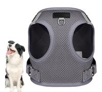 Arnés para Cachorros, Chaleco para Mascotas,Arnés Ajustable con Tiras Reflectantes y Ranura para rastreador - Arnés para Perros pequeños, Chaleco y Transpirable para Entrenar, Caminar, Hacer Sen