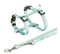 Arnés para cachorros Junior con correa 27-45 cm/10 mm menta