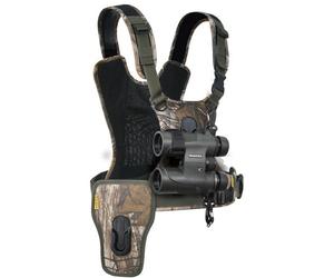 Arnés para cámara Cotton Carrier para 1 cámara + 1 reproductor Realtree XTRA Camo