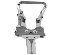 Arnés para caminar bebés 8-24 meses, cinturón auxiliar portátil diseño coche dibujos animados, soporte seguro primeros pasos, tejido transpirable