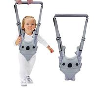 Arnés para caminar para bebés y madres (transpirable, gris)