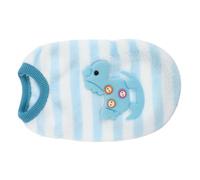 Arnés para Conejos Chaleco Cálido de Invierno, Cómodo y Ligero, Azul | Forro de Coral Fleece, para Mascotas Pequeñas de 0,5 a 1kg, Diseño Atractivo