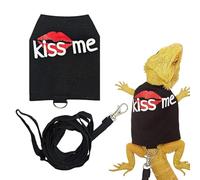 Arnés para Dragón Barbudo | Luminosa Transpirable Ajustable Accesorios para Mascotas | Arnés para Reptiles y Lagartos,para Caminar Acampar Viaje Nocturno Salida Compras Taxi Público