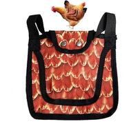 Arnés para Gallinas | Protector de Plumas en Espalda y Costados | Cobertura Completa para Plumas, Accesorios Avícolas para Gallineros Exteriores Y Crianza En Jardín