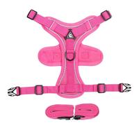 Arnés para gatos a prueba de escapes, correa resistente para gatitos, juego de arnés y correa para pasear gatitos y cachorros, arnés reflectante a prueba de escape