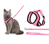 Flamingo Gato Arnés con Correa Gatito Harms Rosa 28cm 32-41cm 110cm 10mm