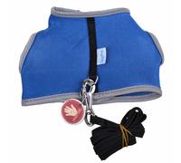 Arnés para gatos y cachorros con correa de GogiPet®, azul