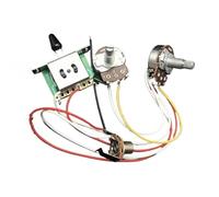 Arnés Para Guitarra Kit De 10 Arneses De Cableado Para Guitarra Eléctrica A500K Con Interruptor De 3/5 Vías(3 Way x10set)