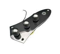 Arnés Para Guitarra Perillas Del Conjunto Del Arnés De La Placa De Control 2T1V Precableadas Y Cargadas(Black X 1)