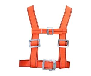 Arnés para hombre de construcción, arnés de escalada | Cinturón de seguridad multifuncional ajustable | segura para juicio equipo para pecho, cintura y caderas, camping